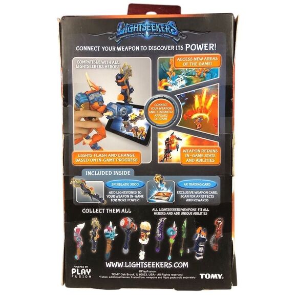Lightseekers Spinblade 3000 Tech Order Weapon + AR Trading Card - Picture 2 of 2